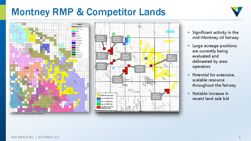 September 2017 Corporate Presentation – Rmp Energy Inc. – slide 7