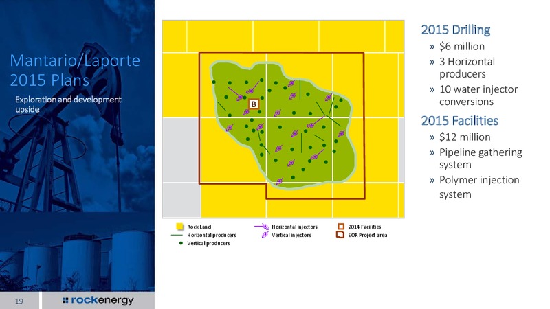 June 2015 Investor Presentation – Rock Energy Inc. – slide 17
