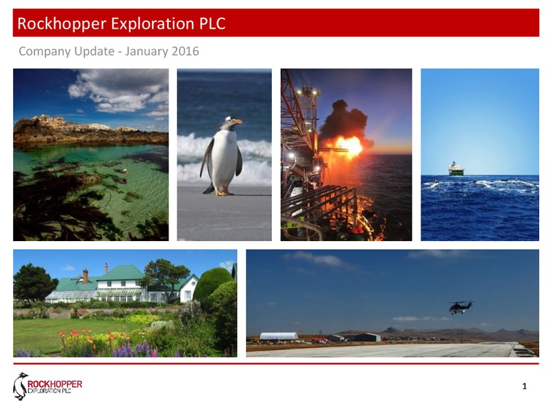 Company Update January 2016 – Rockhopper Exploration – slide 1