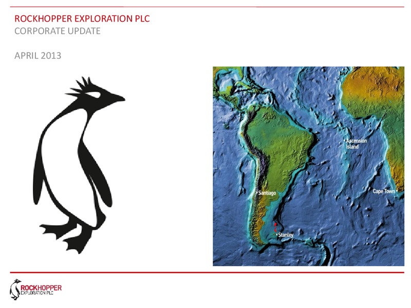 APRIL 2013 CORPORATE UPDATE – Rockhopper Exploration – slide 1