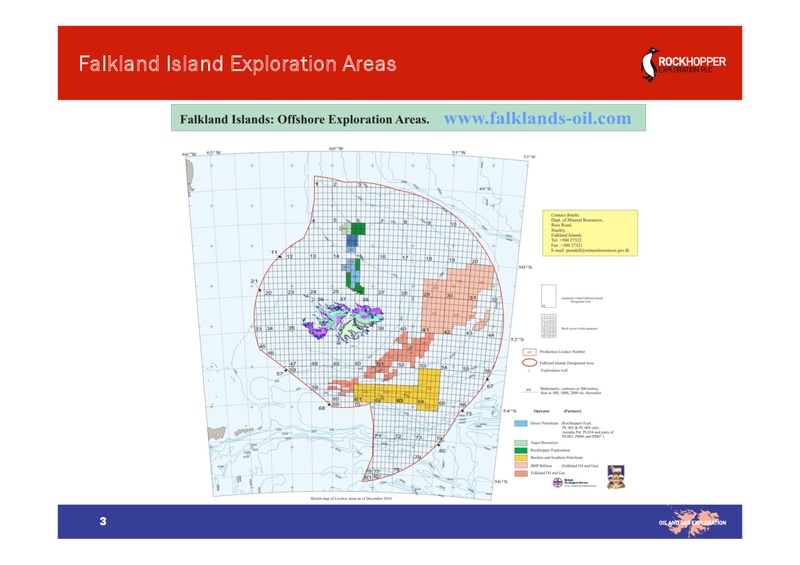 APRIL 2011 CORPORATE UPDATE – Rockhopper Exploration – slide 3