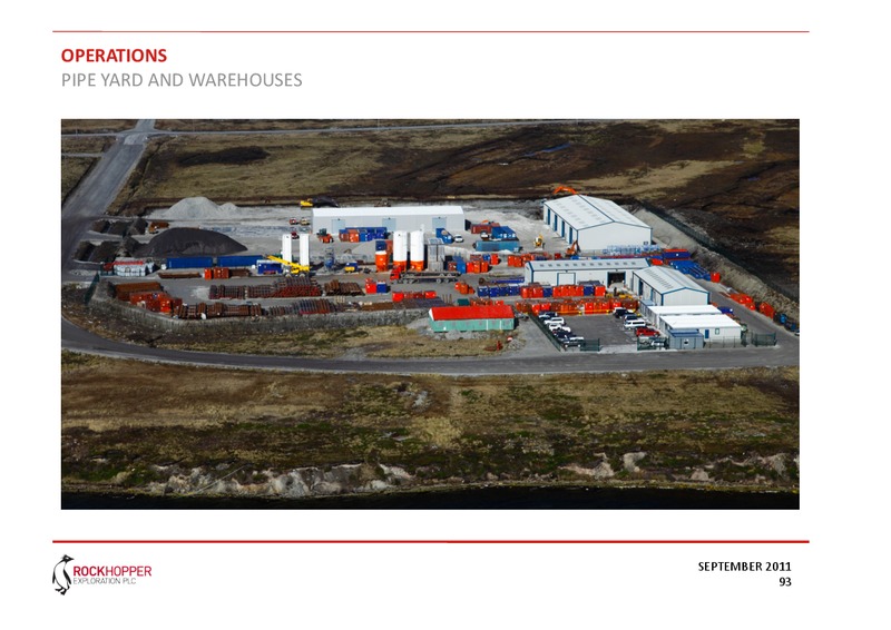 SEPTEMBER 2011 INVESTOR PRESENTATION – Rockhopper Exploration – slide 10