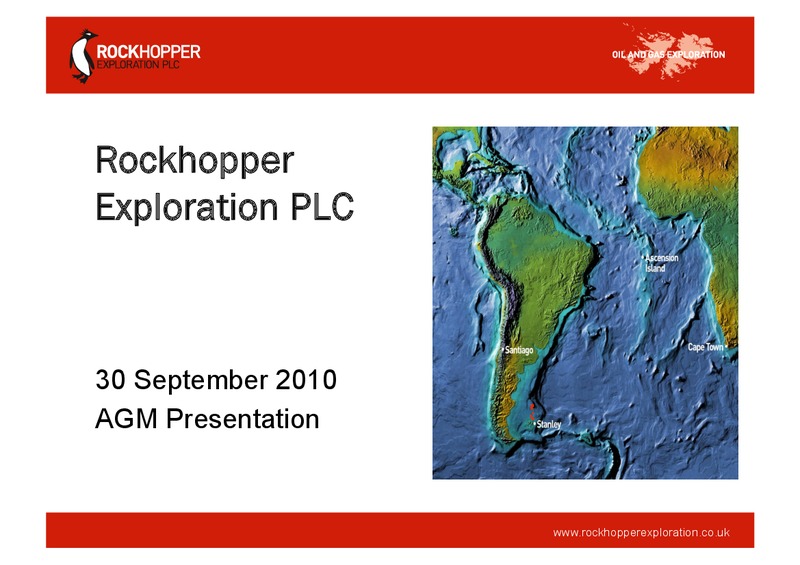 September 2010 Annual General Meeting – Rockhopper Exploration – slide 1