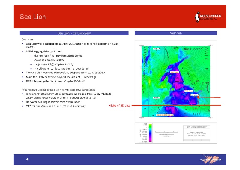 September 2010 Annual General Meeting – Rockhopper Exploration – slide 3
