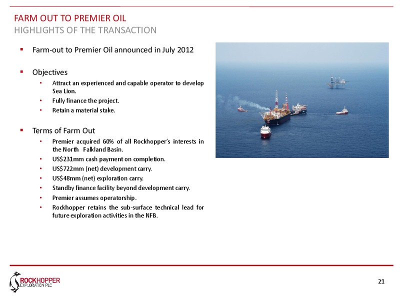 OCTOBER 2013 CORPORATE UPDATE – Rockhopper Exploration – slide 20