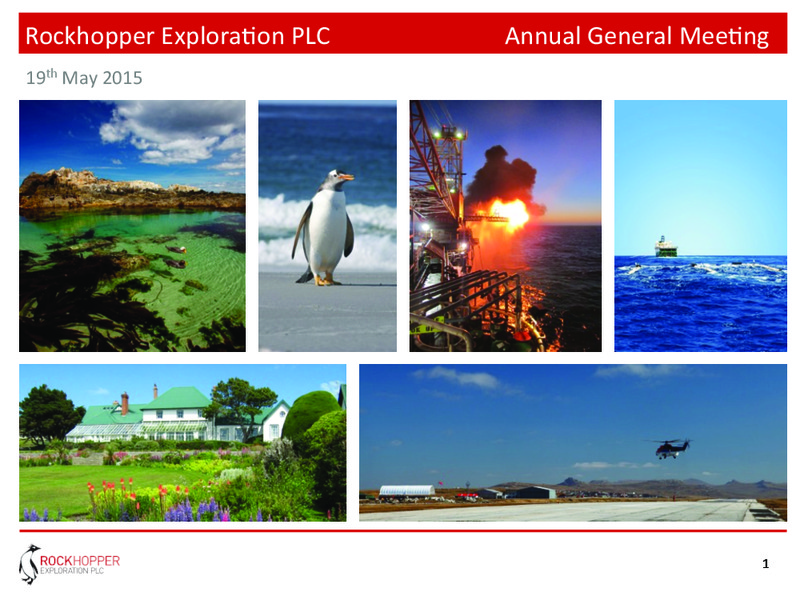 May 2015 Annual General Meeting – Rockhopper Exploration – slide 1