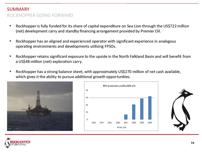 2013 Corporate Update – Rockhopper Exploration – slide 13