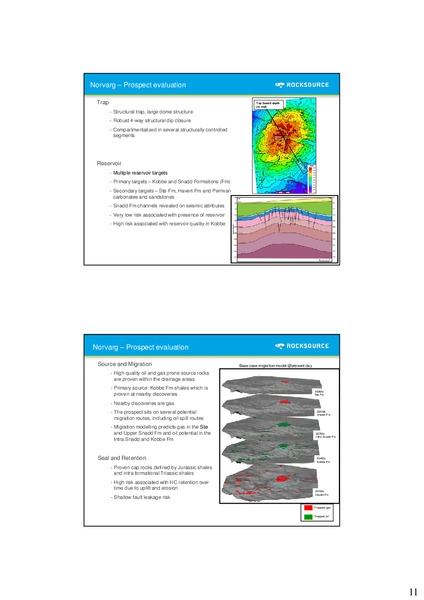 Q4 2010 – Rocksource – slide 12
