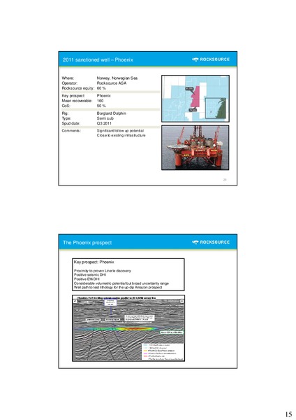 Q4 2010 – Rocksource – slide 16