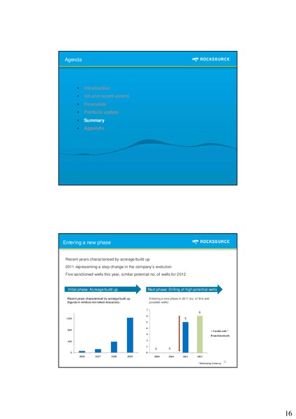 Q4 2010 – Rocksource – slide 17