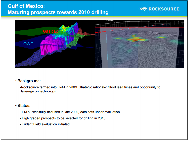 February 2010 Investor Presentation – Rocksource – slide 19