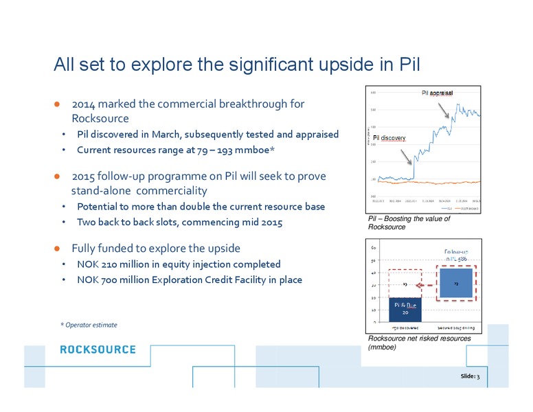Q4 2014 – Rocksource – slide 2