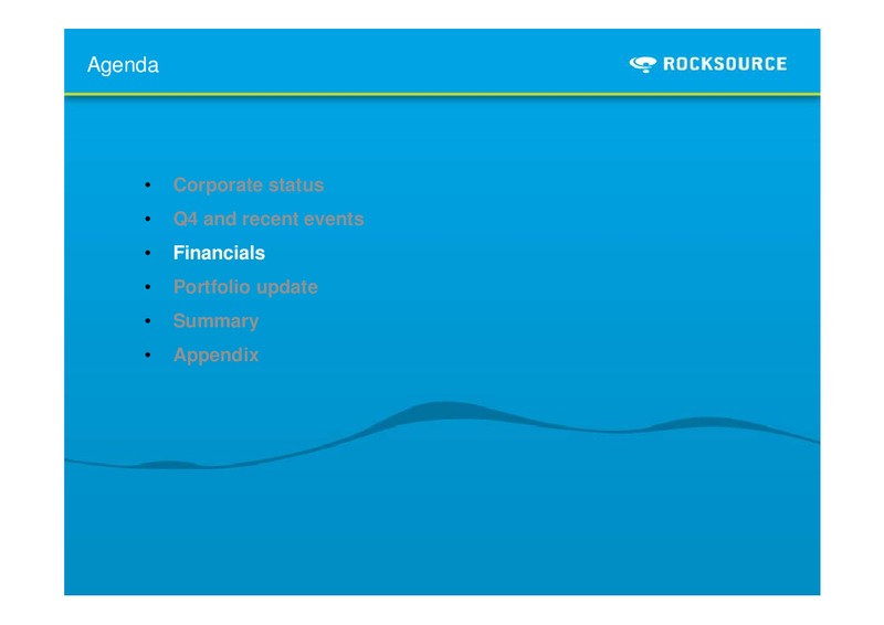 Q4 2011 – Rocksource – slide 11