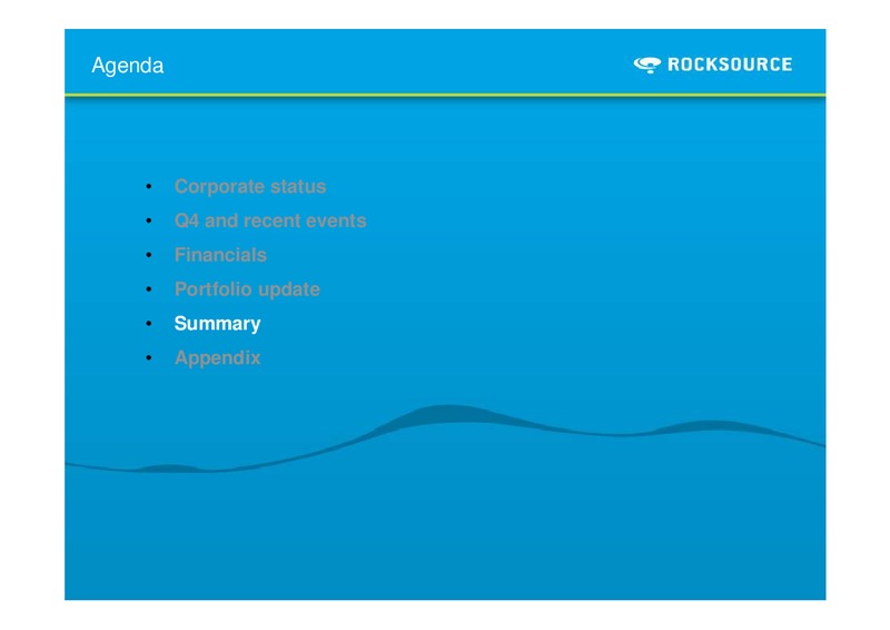 Q4 2011 – Rocksource – slide 24