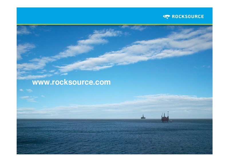 Q4 2011 – Rocksource – slide 33