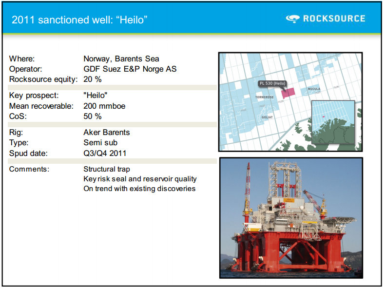 Q1 2011 Results – Rocksource – slide 17