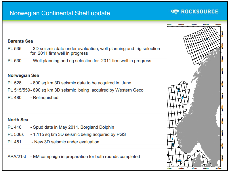 Q1 2010 Results – Rocksource – slide 7