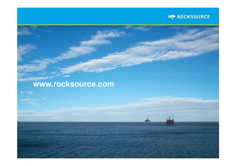 Q2 2011 EARNINGS CALL – Rocksource – slide 45