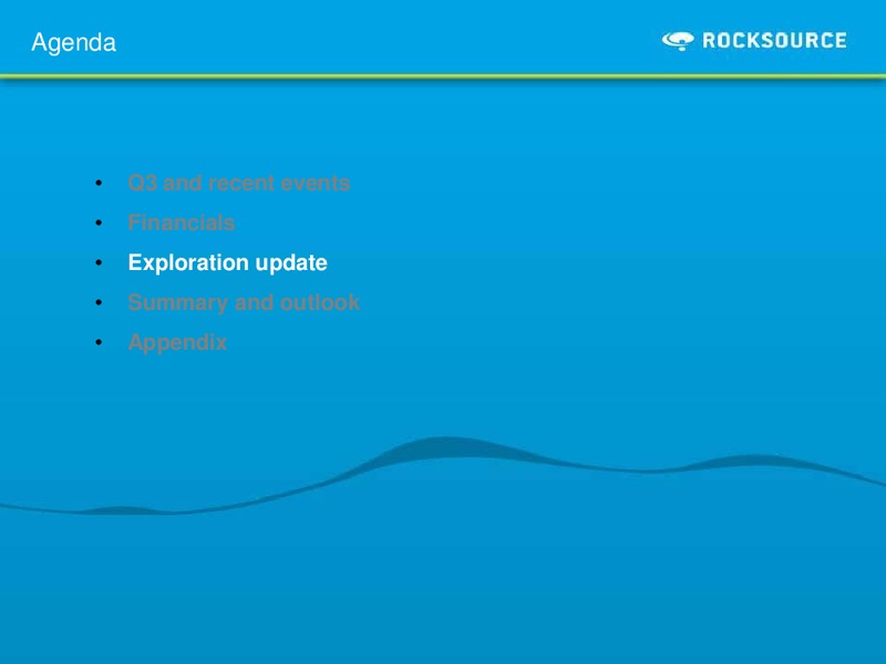 Q3 2010 – Rocksource – slide 14