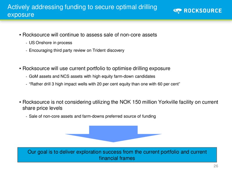 Q3 2010 – Rocksource – slide 26