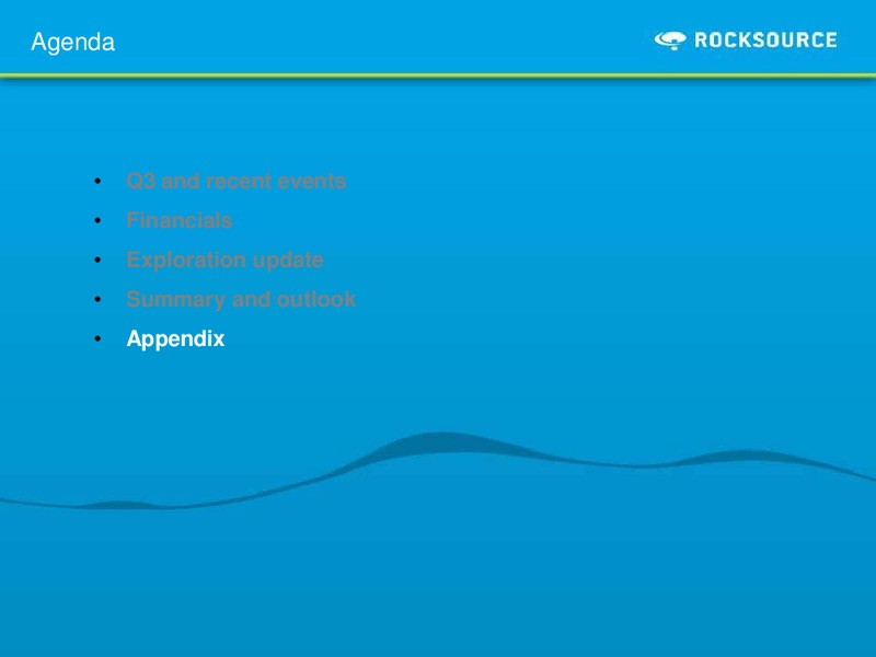 Q3 2010 – Rocksource – slide 27