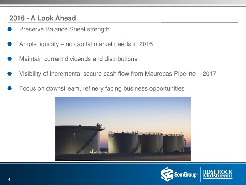 Q1 2016 Results – Rose Rock Midstream, L.P. – slide 2