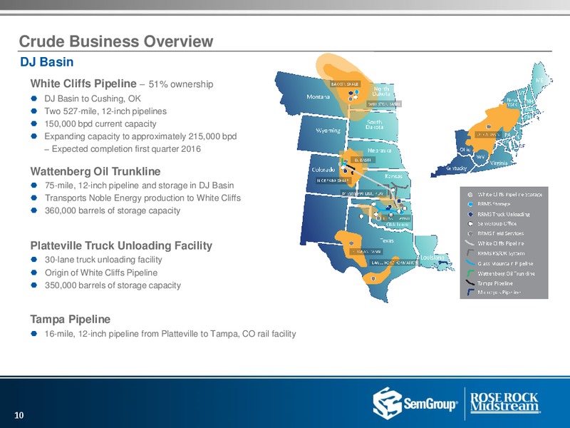 Q1 2016 Investor Presentation – Rose Rock Midstream, L.P. – slide 8