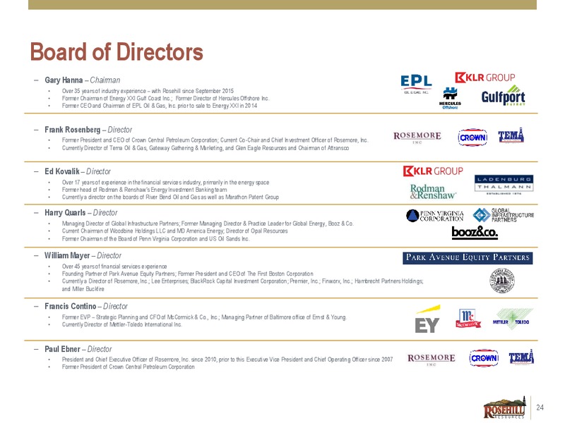 Stifel Cross Sector Insight Conference – Rosehill Resources Inc. – slide 23