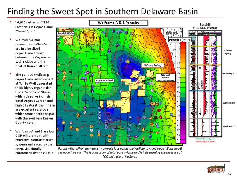 August 2018 Investor Presentation – Rosehill Resources Inc. – slide 11