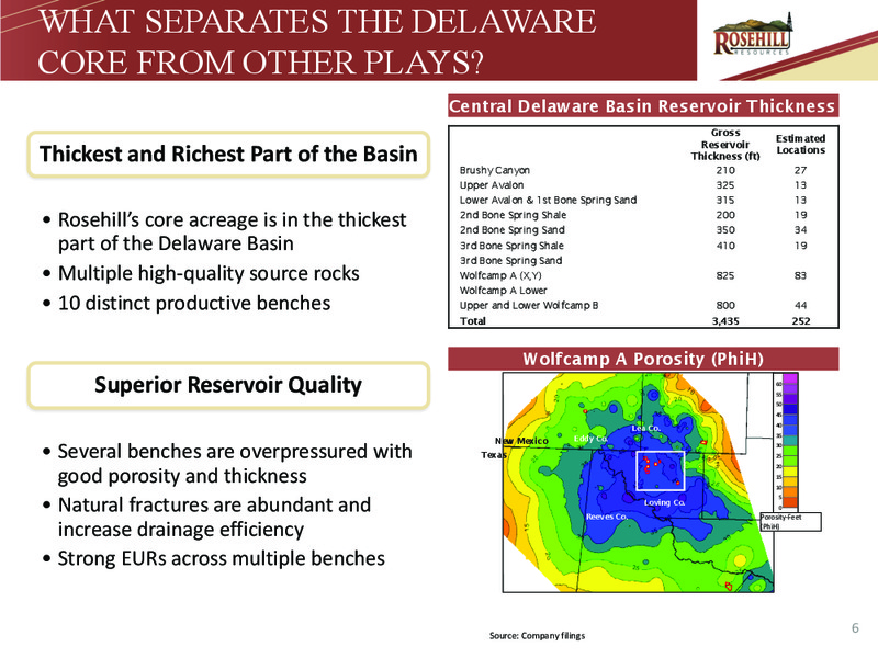 Johnson Rice 2017 Energy Conference – Rosehill Resources Inc. – slide 5