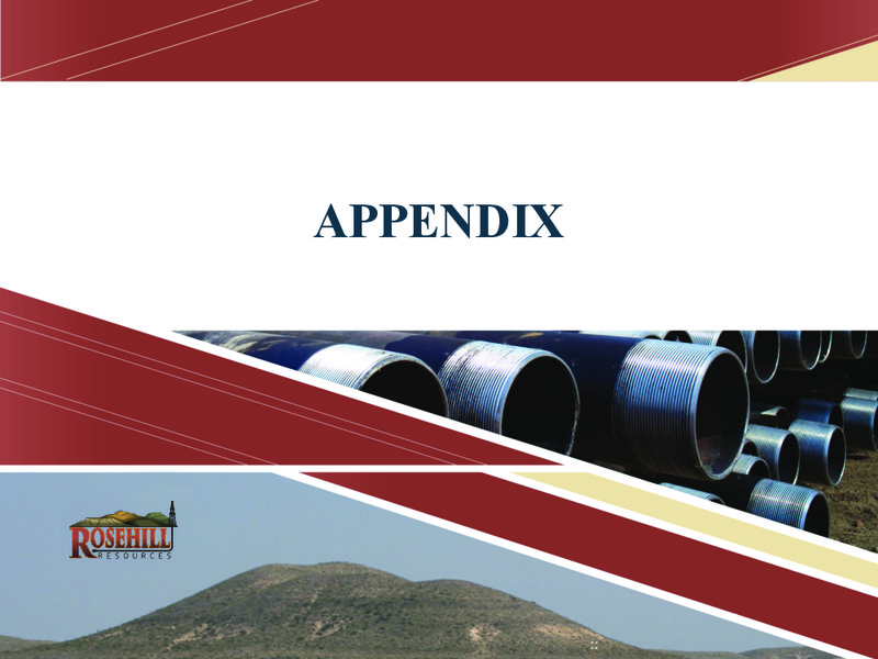 Johnson Rice 2017 Energy Conference – Rosehill Resources Inc. – slide 18