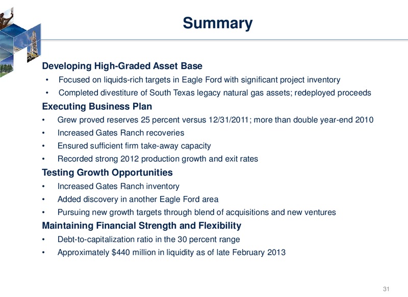 Simmons Energy Conference – Rosetta Resources, Inc. – slide 29