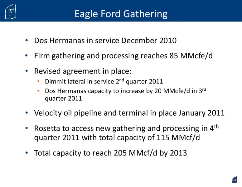 Howard Weil Energy Conference – Rosetta Resources, Inc. – slide 14