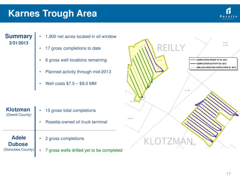 RBC Global Energy Power Conference – Rosetta Resources, Inc. – slide 16