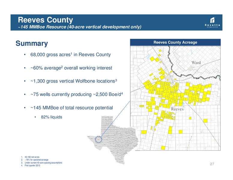 Tudor Pickering Holt & Company Annual Energy Conference – Rosetta Resources, Inc. – slide 26