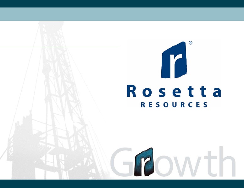 Q2 Earnings Review – Rosetta Resources, Inc. – slide 13