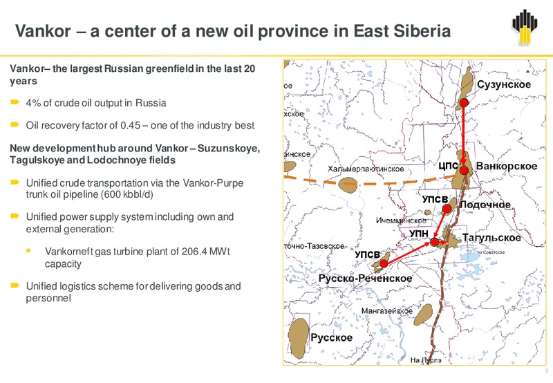 Q1 2013 RESULTS – Rosneft Oil Company – slide 4