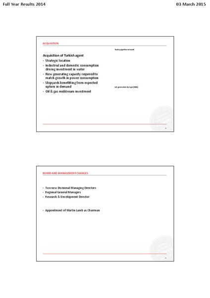 FULL YEAR RESULTS 2014 – Rotork – slide 16