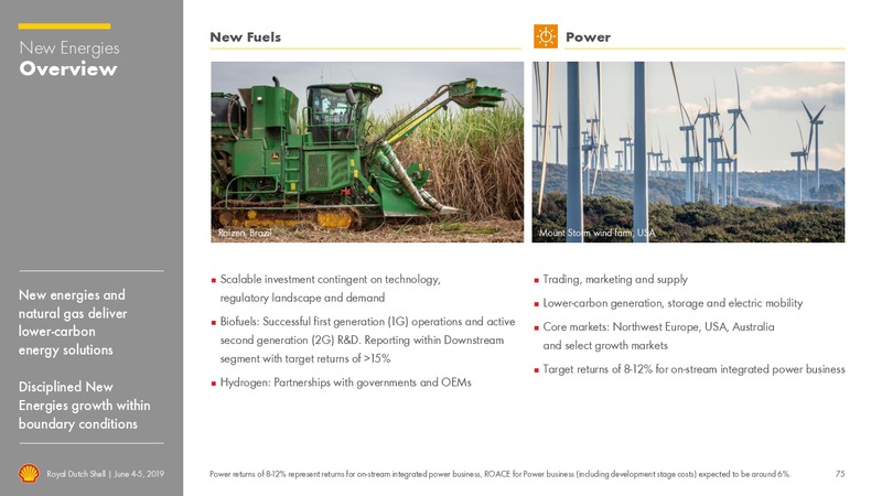 Management Day – Royal Dutch Shell – slide 74