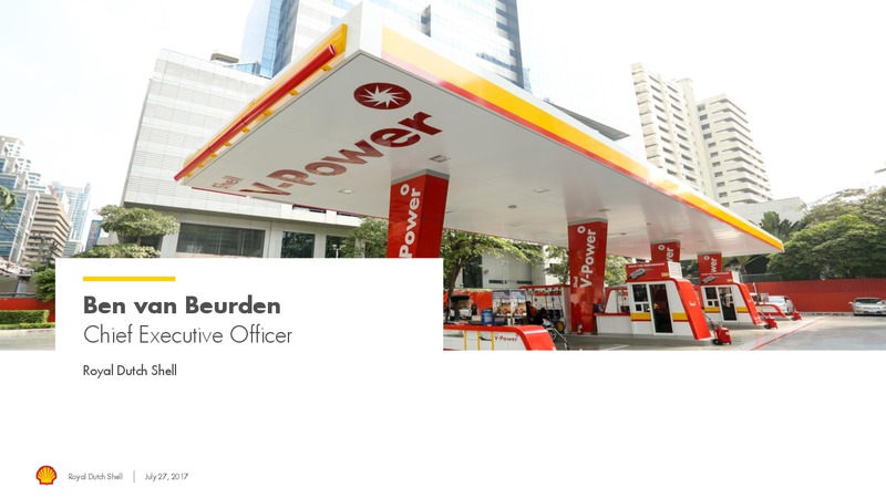 Q2 2017 Results – Royal Dutch Shell – slide 2