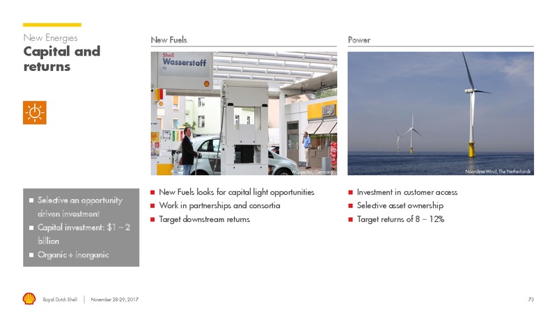 Management Day – Royal Dutch Shell – slide 72