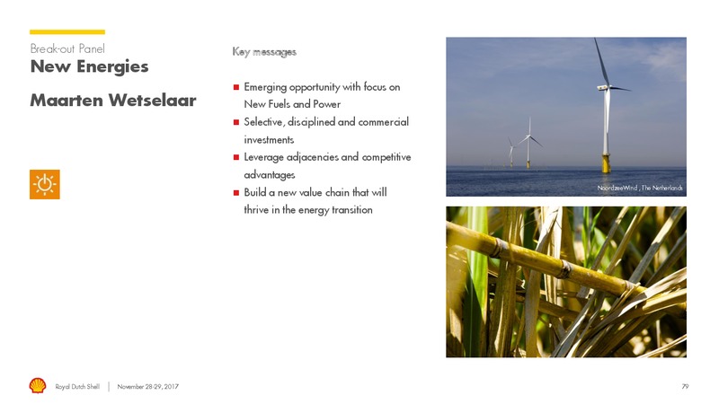 Management Day – Royal Dutch Shell – slide 78