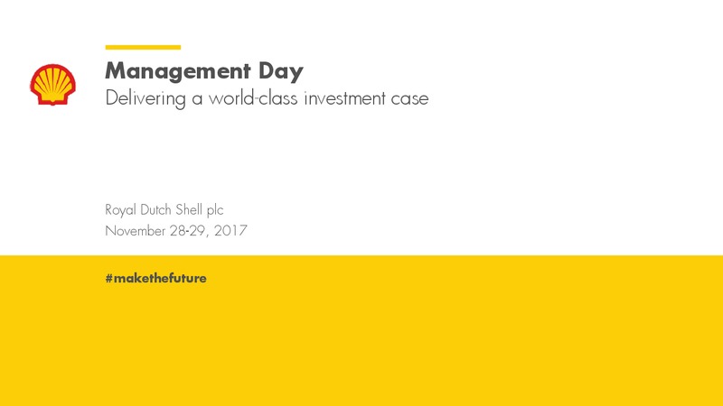 Management Day – Royal Dutch Shell – slide 97
