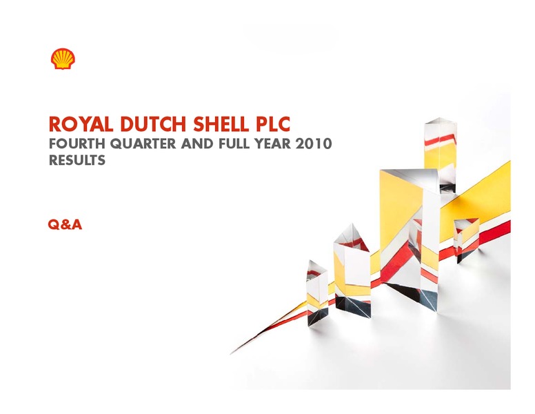 Q4 2010 Earnings Call – Shell – slide 20