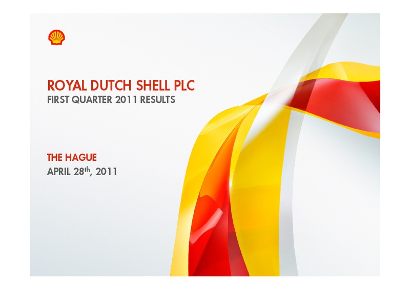 Q1 2011 Earnings Call – Shell – slide 13