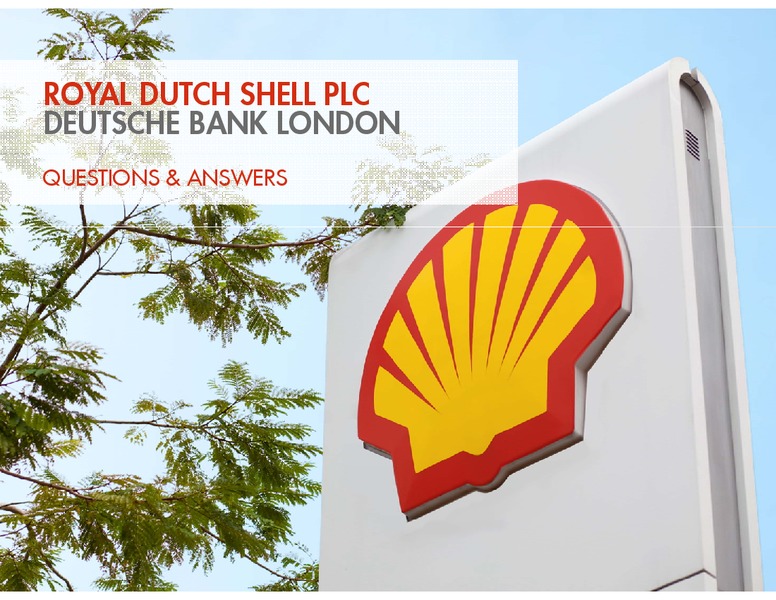 Global Oil Gas Conference – Shell – slide 18