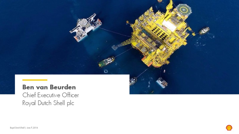 Capital Markets Day 2016 – Shell – slide 2
