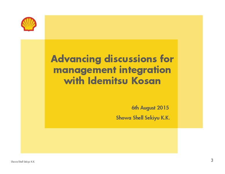 Q2 2015 Results – Shell – slide 2