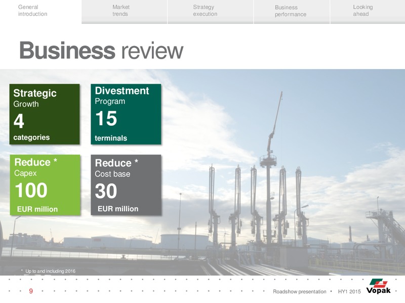 HY1 2015 Roadshow Presentation – Royal Vopak – slide 8