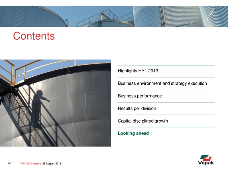 H1 2013 Earnings Call – Royal Vopak – slide 42